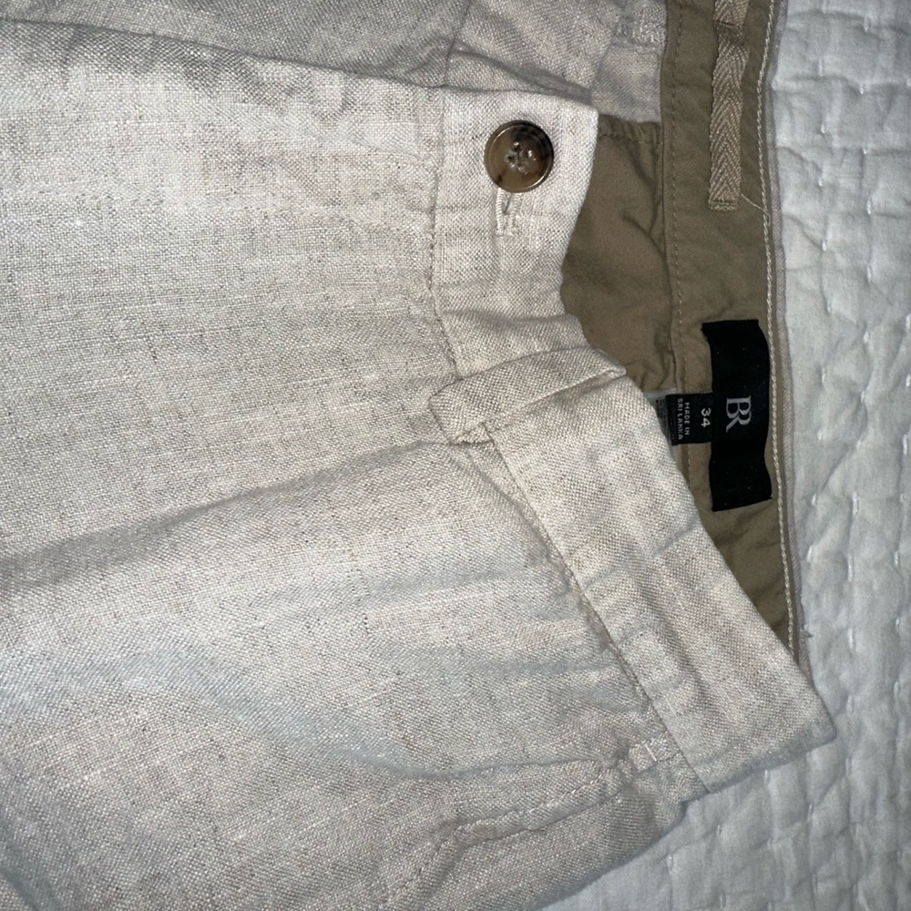 Banana Republic Men linen shorts